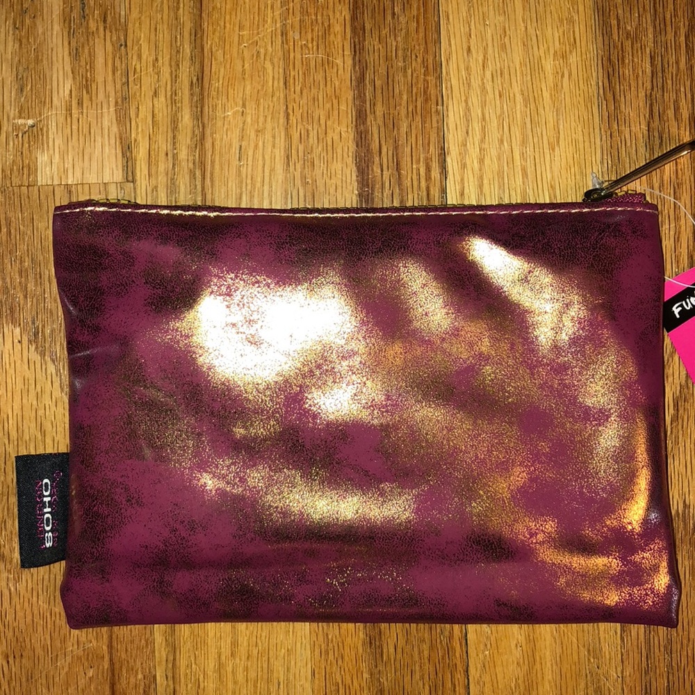 NEW Metallic Cosmetic Bag